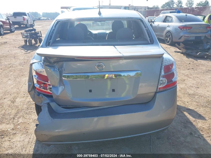 2011 Nissan Sentra 2.0S VIN: 3N1AB6AP9BL687338 Lot: 39759403