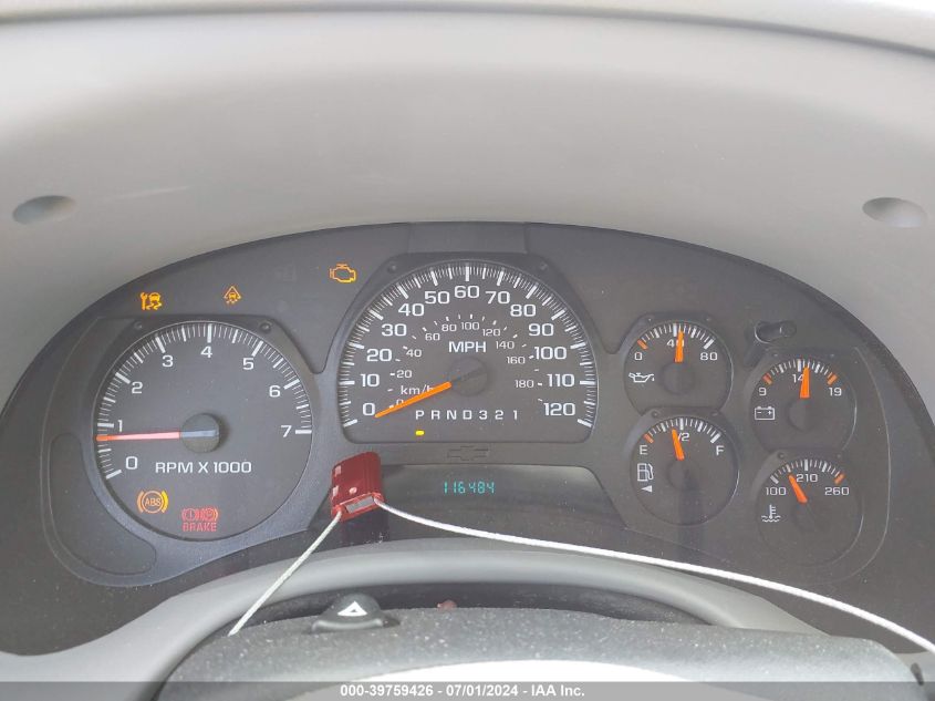 2006 Chevrolet Trailblazer Ls VIN: 1GNDT13S862115705 Lot: 39759426