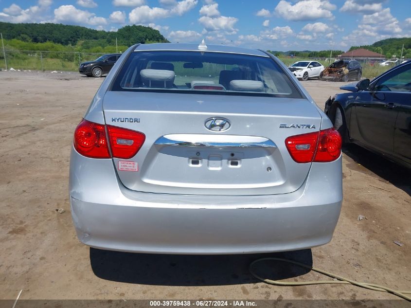 KMHDU4AD8AU066221 2010 Hyundai Elantra Gls