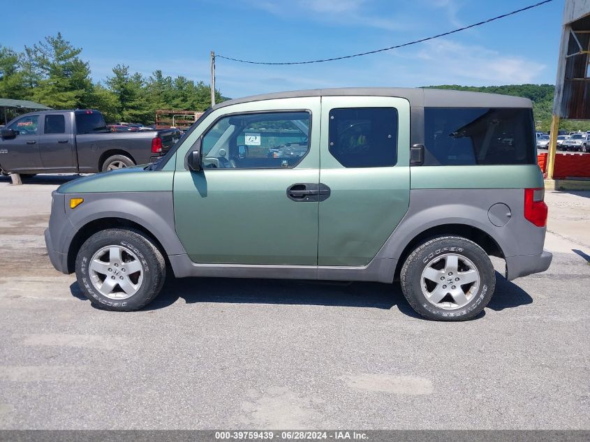 2003 Honda Element Ex VIN: 5J6YH18573L021023 Lot: 39759439