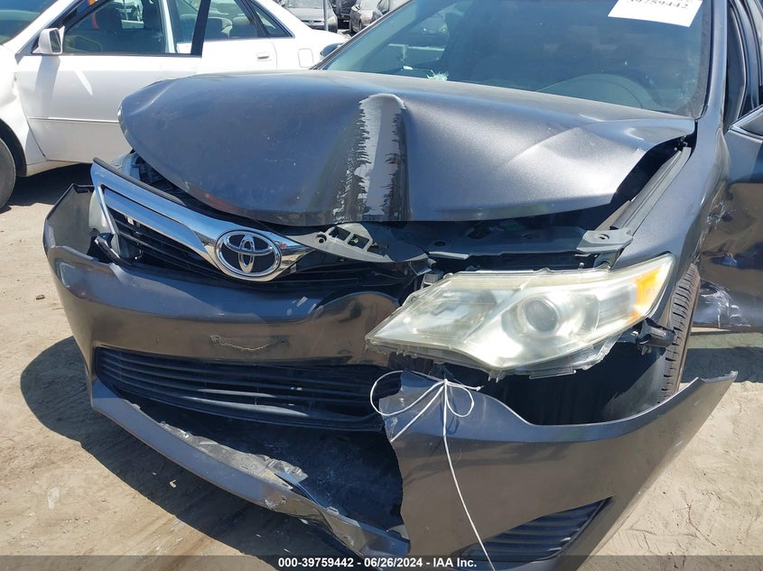 2013 Toyota Camry Le VIN: 4T4BF1FK4DR312487 Lot: 39759442