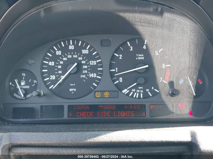 2004 BMW X5 3.0I VIN: 5UXFA135X4LU42162 Lot: 39759452