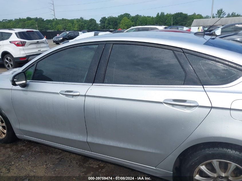 2017 Ford Fusion S VIN: 3FA6P0G7XHR212575 Lot: 39759474