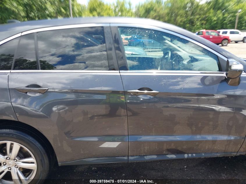 2014 Acura Rdx VIN: 5J8TB4H30EL022133 Lot: 39759475