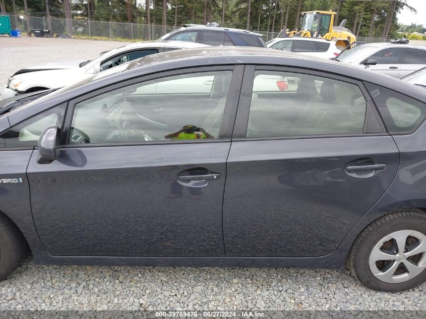 2013 Toyota Prius Two VIN: JTDKN3DU6D1693245 Lot: 39759476