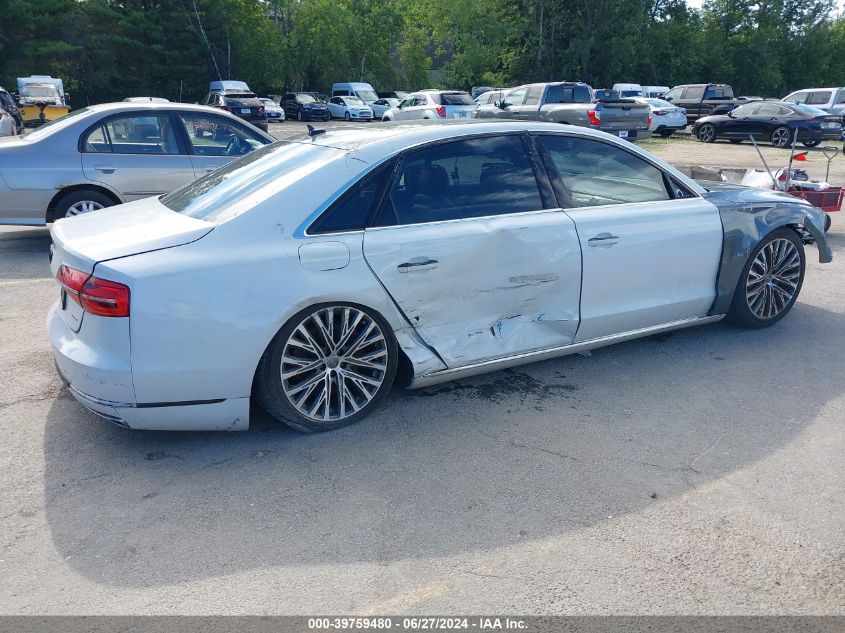 2015 Audi A8 L 3.0T VIN: WAU3GAFD1FN022705 Lot: 39759480