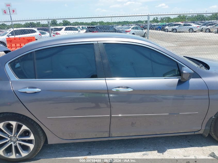 1HGCR2F57EA152054 2014 Honda Accord Sport