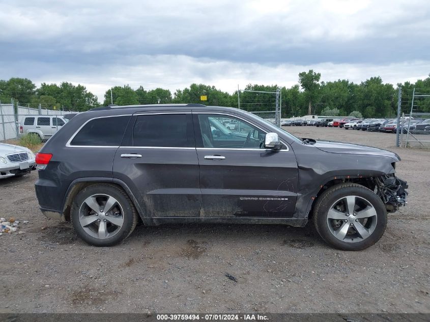 2015 Jeep Grand Cherokee Overland VIN: 1C4RJFCGXFC877831 Lot: 39759494