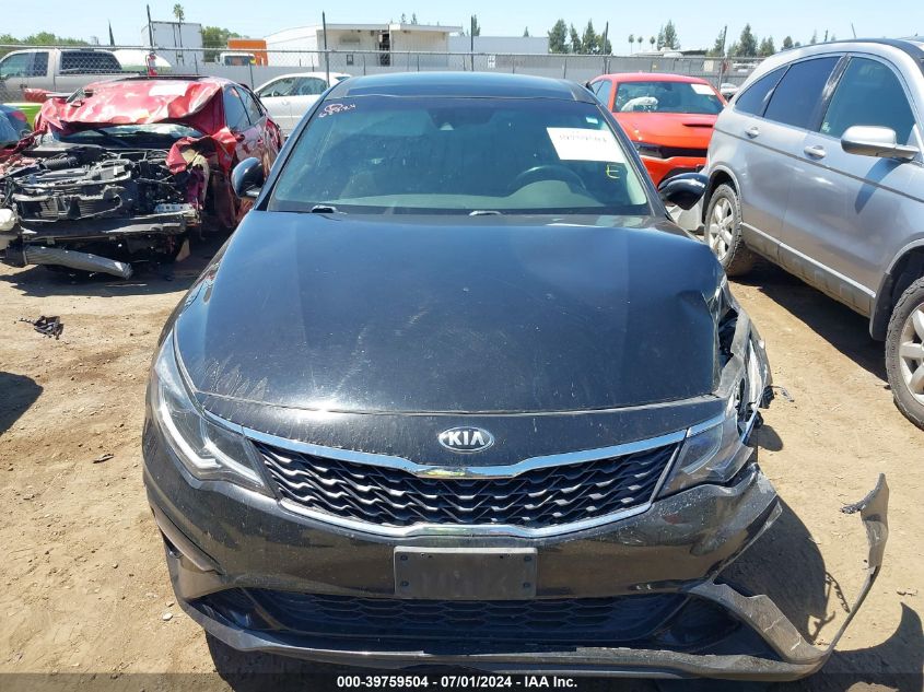 2019 Kia Optima Lx VIN: 5XXGT4L34KG337615 Lot: 39759504