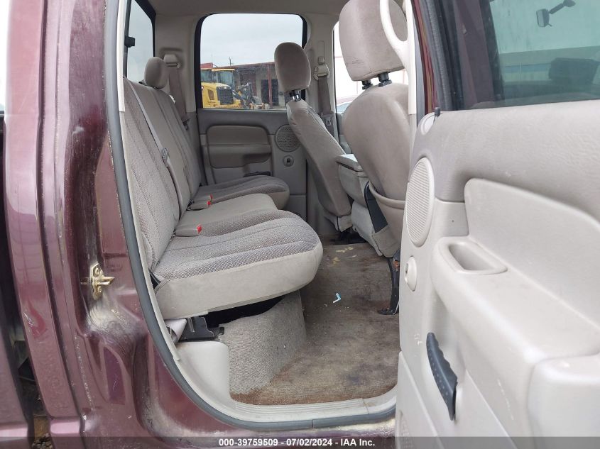 2005 Dodge Ram 1500 Slt/Laramie VIN: 1D7HA18D05S243905 Lot: 39759509