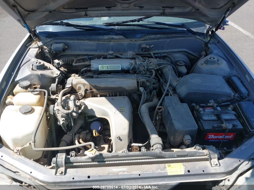 1992 Toyota Camry Le VIN: JT2SK12E7N0049567 Lot: 39759514