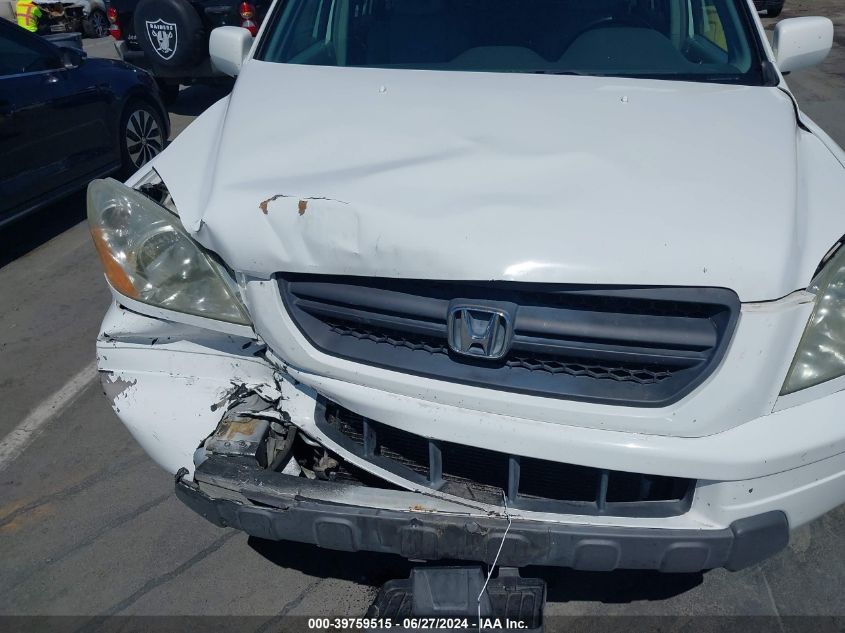 2004 Honda Pilot Ex-L VIN: 2HKYF18714H618039 Lot: 39759515