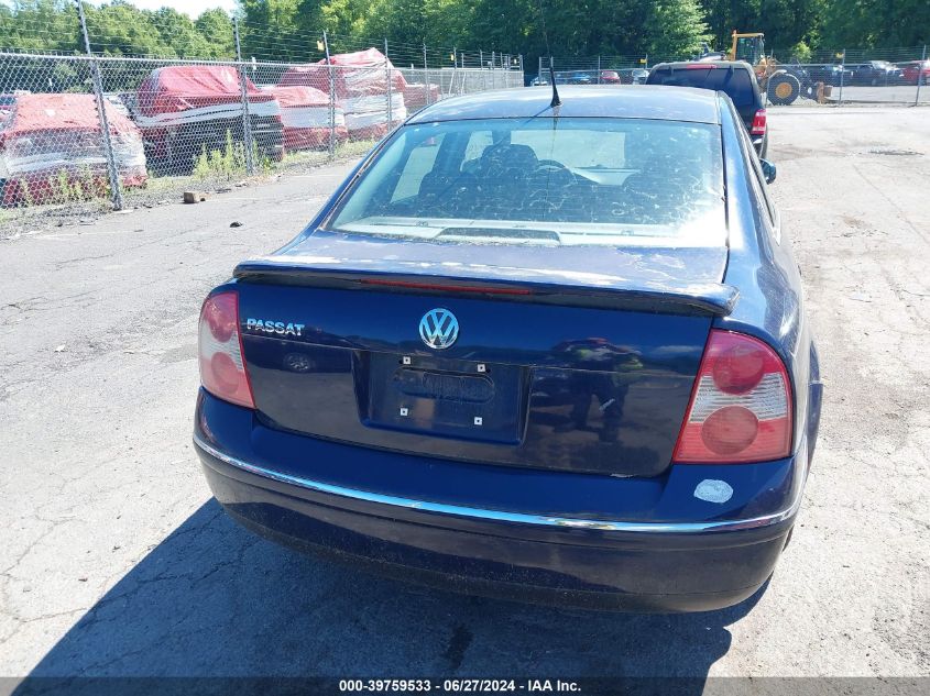 WVWPD63B42P449551 2002 Volkswagen Passat Gls