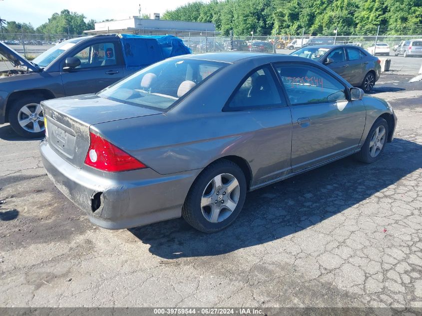 1HGEM22945L044222 | 2005 HONDA CIVIC