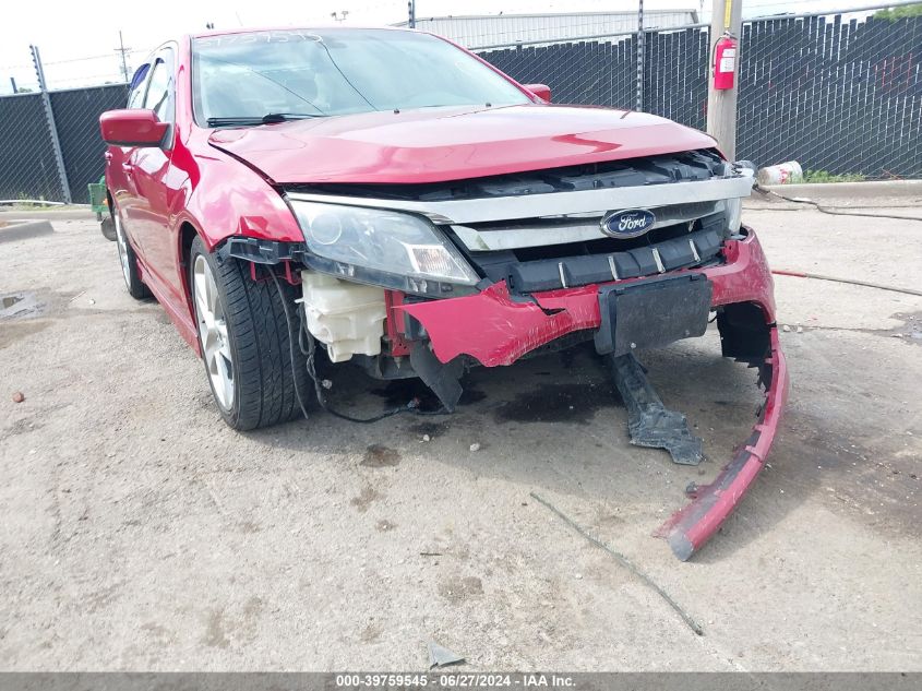 2012 Ford Fusion Sport VIN: 3FAHP0DC3CR165697 Lot: 39759545