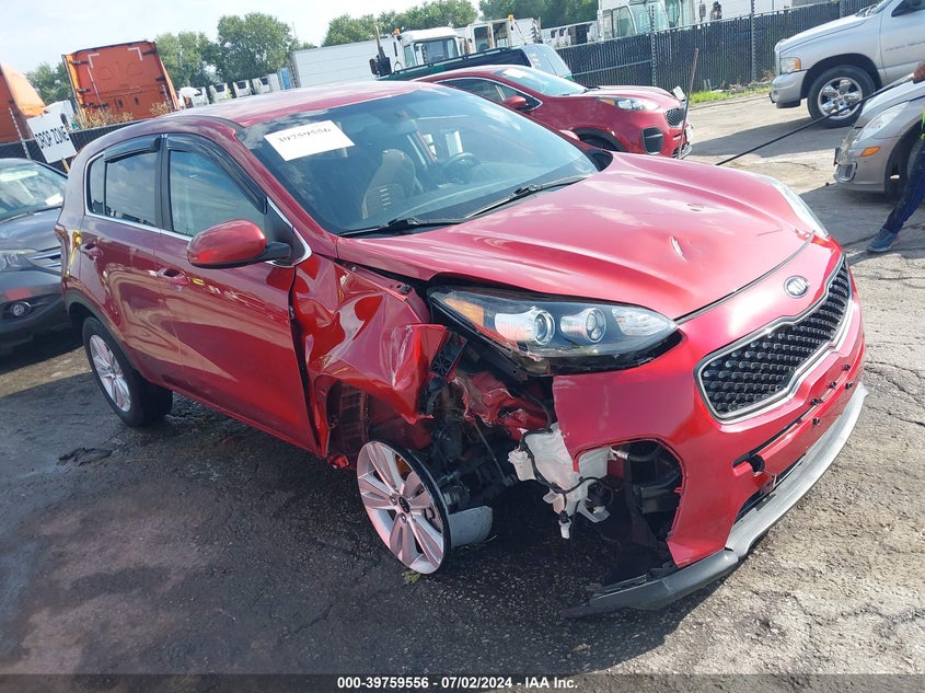 VIN KNDPM3AC0J7443190 2018 KIA SPORTAGE LX