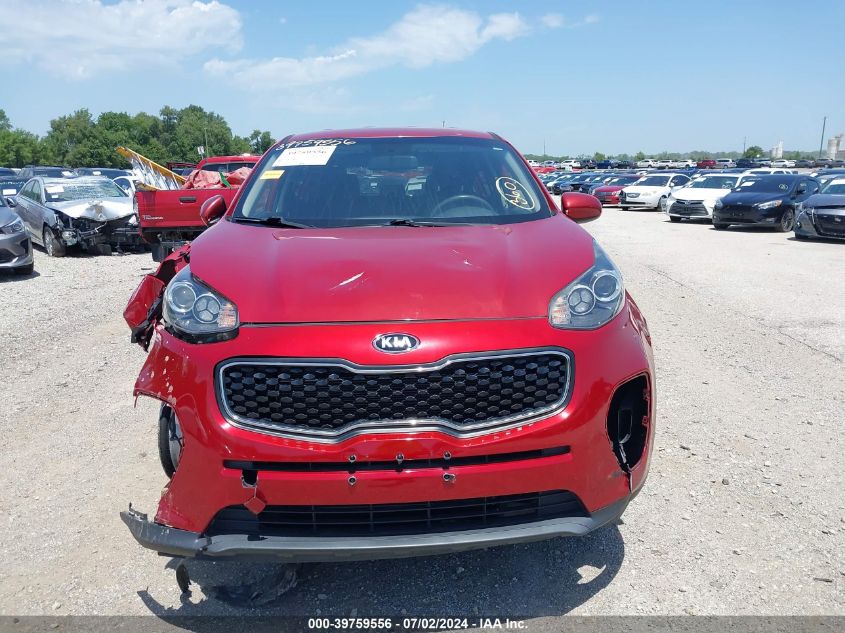 2018 Kia Sportage Lx VIN: KNDPM3AC0J7443190 Lot: 39759556