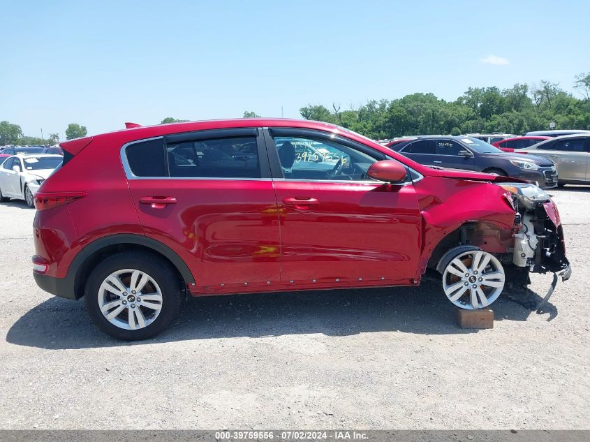 2018 Kia Sportage Lx VIN: KNDPM3AC0J7443190 Lot: 39759556