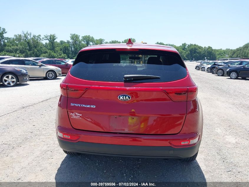 2018 Kia Sportage Lx VIN: KNDPM3AC0J7443190 Lot: 39759556