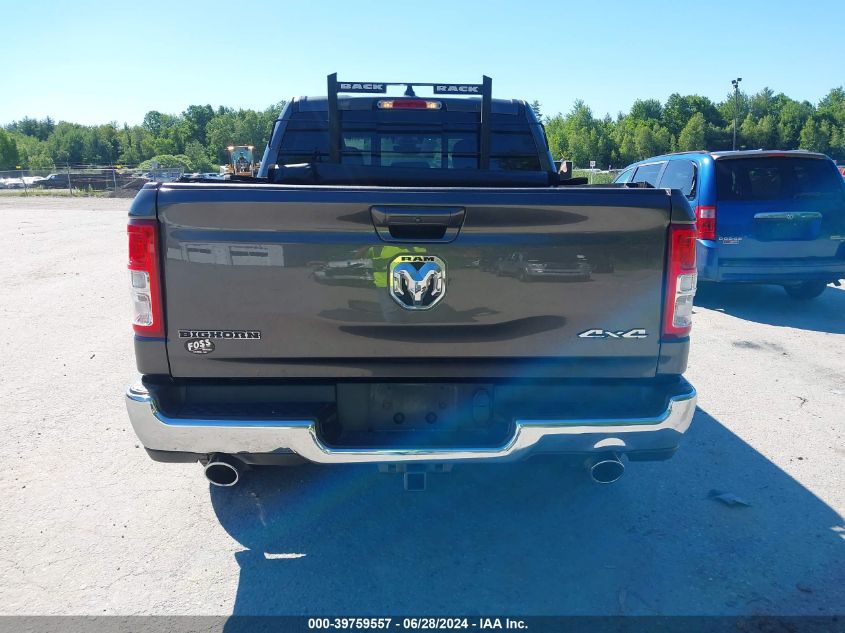 2021 Ram 1500 Big Horn 4X4 5'7 Box VIN: 1C6SRFFT0MN564038 Lot: 39759557