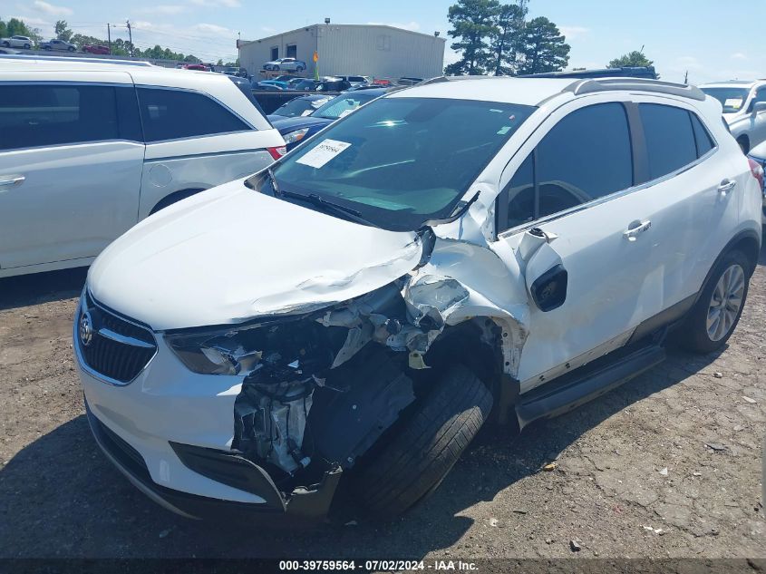 2017 Buick Encore Preferred VIN: KL4CJASB8HB025382 Lot: 39759564