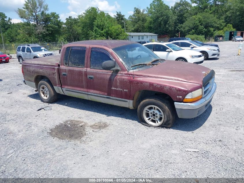 2000 Dodge Dakota Slt/Sport VIN: 1B7GL2AN5YS662877 Lot: 39759566