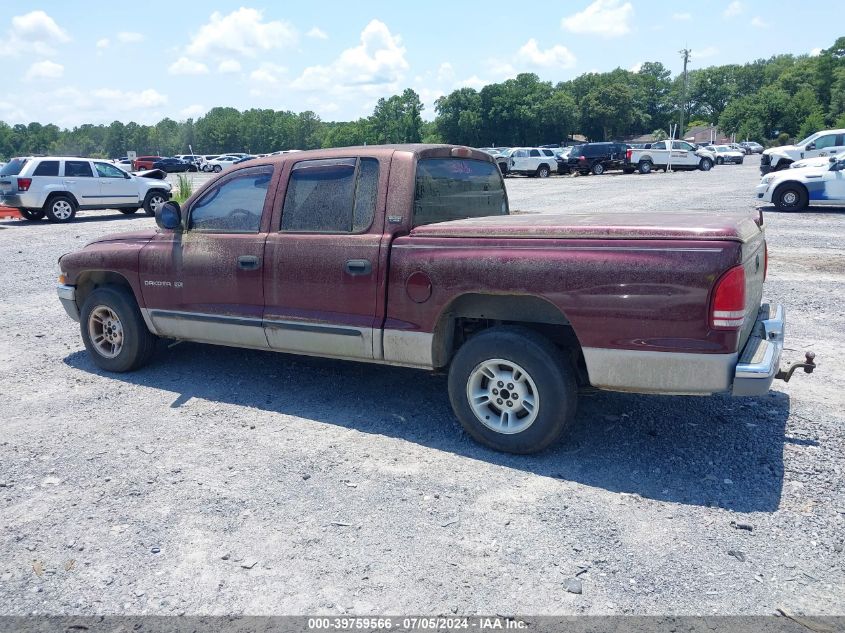 2000 Dodge Dakota Slt/Sport VIN: 1B7GL2AN5YS662877 Lot: 39759566