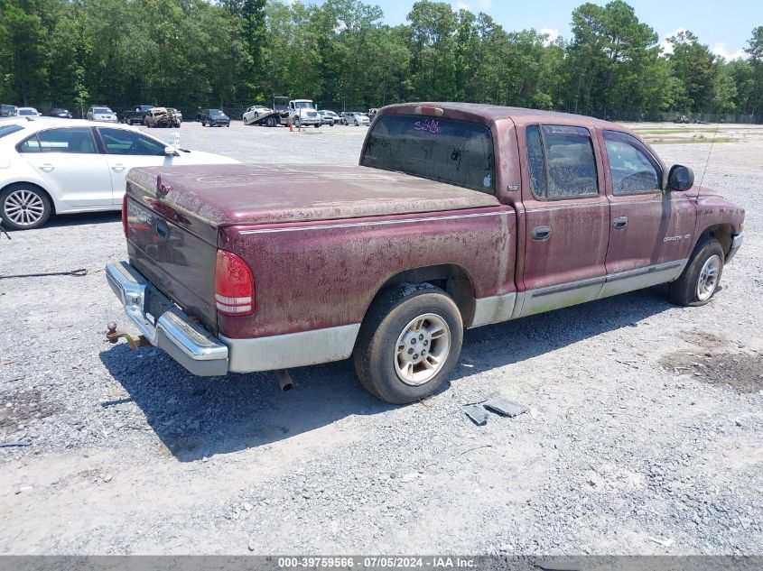 2000 Dodge Dakota Slt/Sport VIN: 1B7GL2AN5YS662877 Lot: 39759566