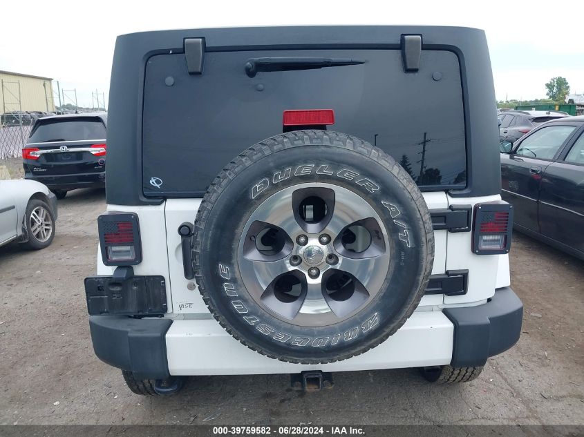 2016 Jeep Wrangler Unlimited Sahara VIN: 1C4BJWEG1GL166373 Lot: 39759582