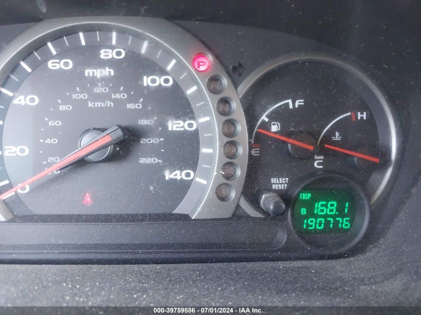 2004 Honda Pilot Ex-L VIN: 2HKYF18554H622156 Lot: 39759586