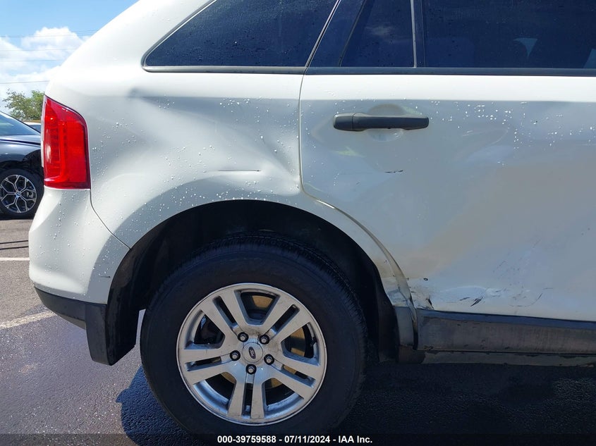 2013 Ford Edge Se VIN: 2FMDK3GC7DBA21747 Lot: 39759588