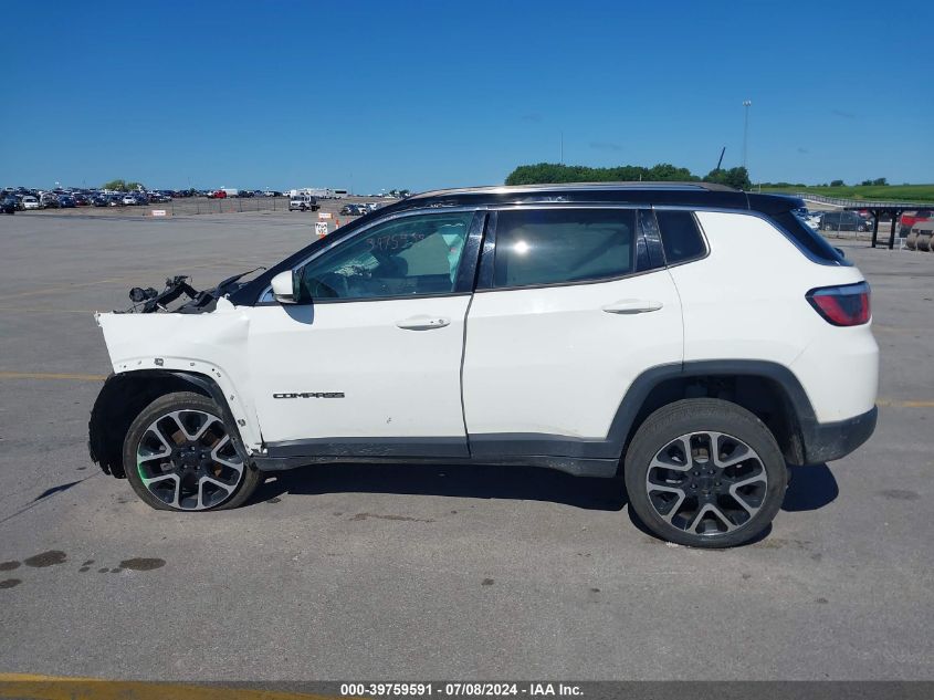 2018 Jeep Compass Limited 4X4 VIN: 3C4NJDCB3JT423893 Lot: 39759591