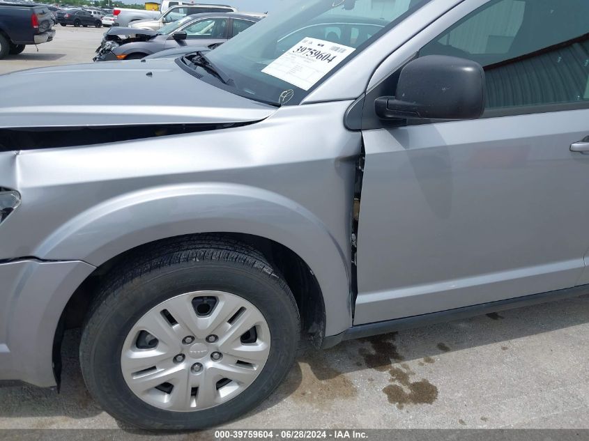 2018 Dodge Journey Se VIN: 3C4PDCAB7JT170428 Lot: 39759604