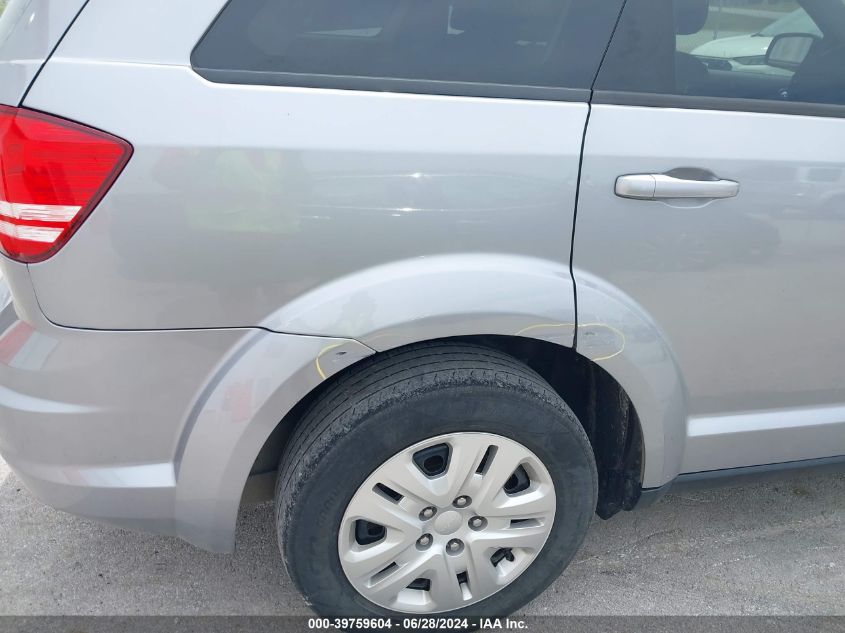 2018 Dodge Journey Se VIN: 3C4PDCAB7JT170428 Lot: 39759604