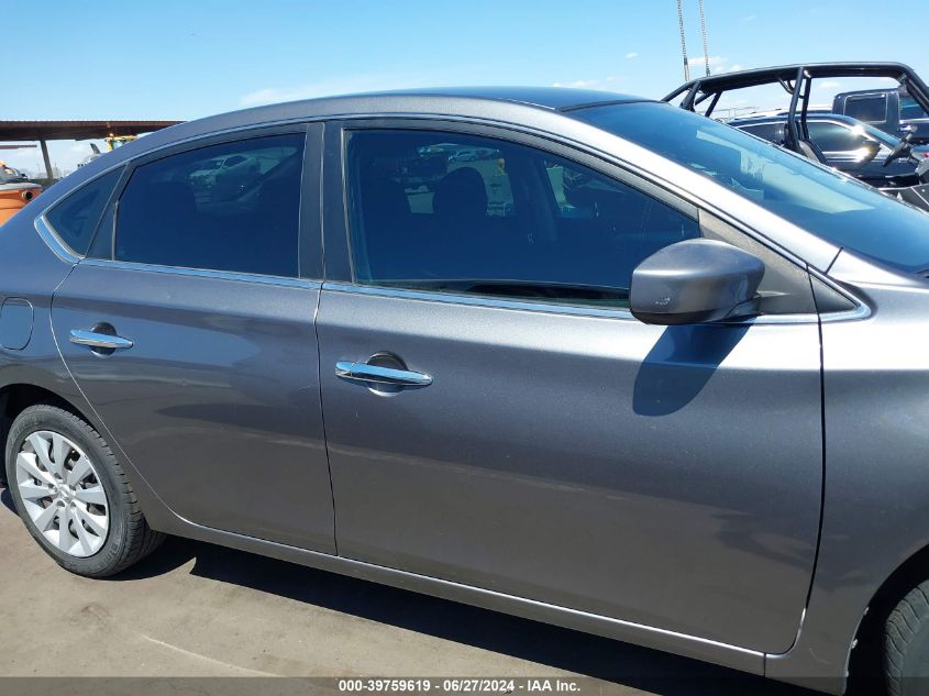 2016 Nissan Sentra S VIN: 3N1AB7AP7GL681325 Lot: 39759619