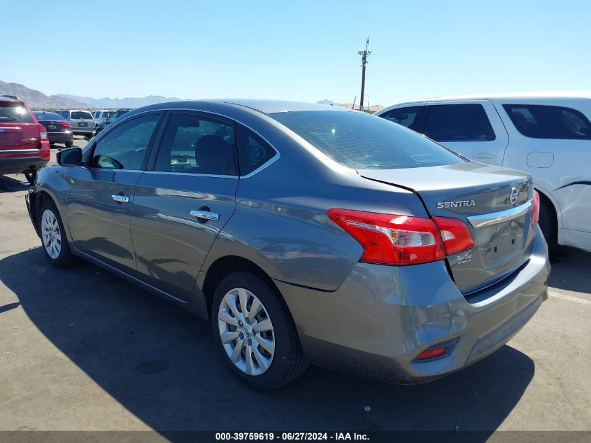 2016 Nissan Sentra S VIN: 3N1AB7AP7GL681325 Lot: 39759619