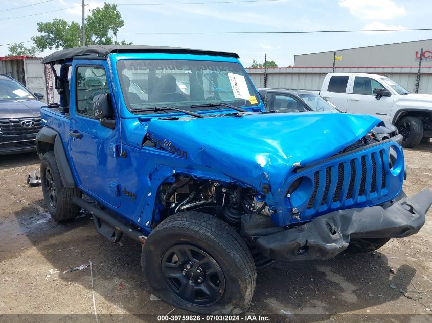 2022 Jeep Wrangler Sport 4X4 VIN: 1C4HJXAG2NW261753 Lot: 39759626