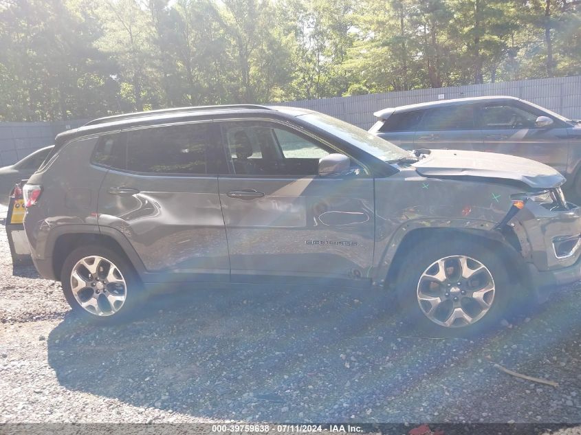 2020 Jeep Compass Limited 4X4 VIN: 3C4NJDCB9LT105733 Lot: 39759638