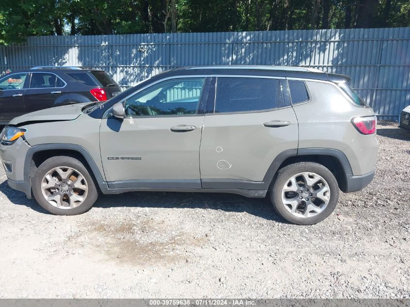 2020 Jeep Compass Limited 4X4 VIN: 3C4NJDCB9LT105733 Lot: 39759638