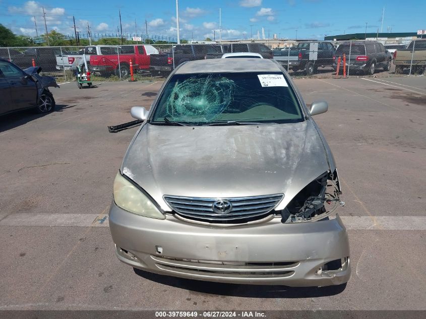 2004 Toyota Camry Le/Se/Std/Xle VIN: JTDBE32K140288076 Lot: 39759649