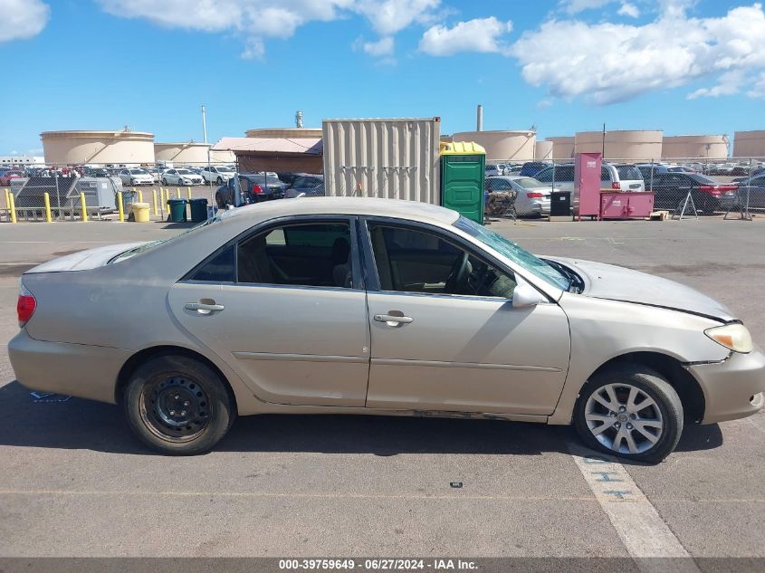 2004 Toyota Camry Le/Se/Std/Xle VIN: JTDBE32K140288076 Lot: 39759649