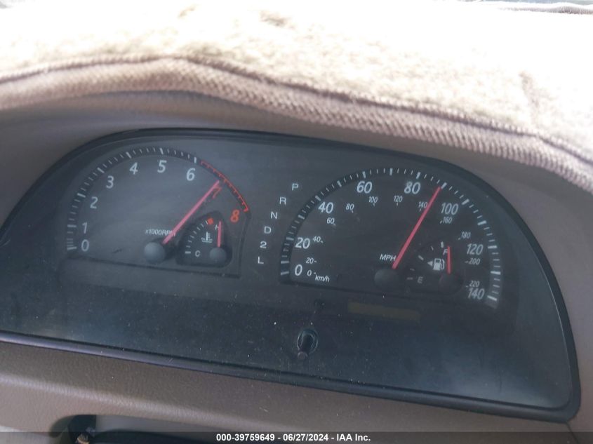 2004 Toyota Camry Le/Se/Std/Xle VIN: JTDBE32K140288076 Lot: 39759649