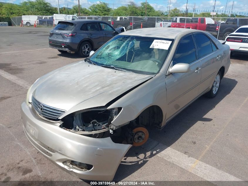 2004 Toyota Camry Le/Se/Std/Xle VIN: JTDBE32K140288076 Lot: 39759649