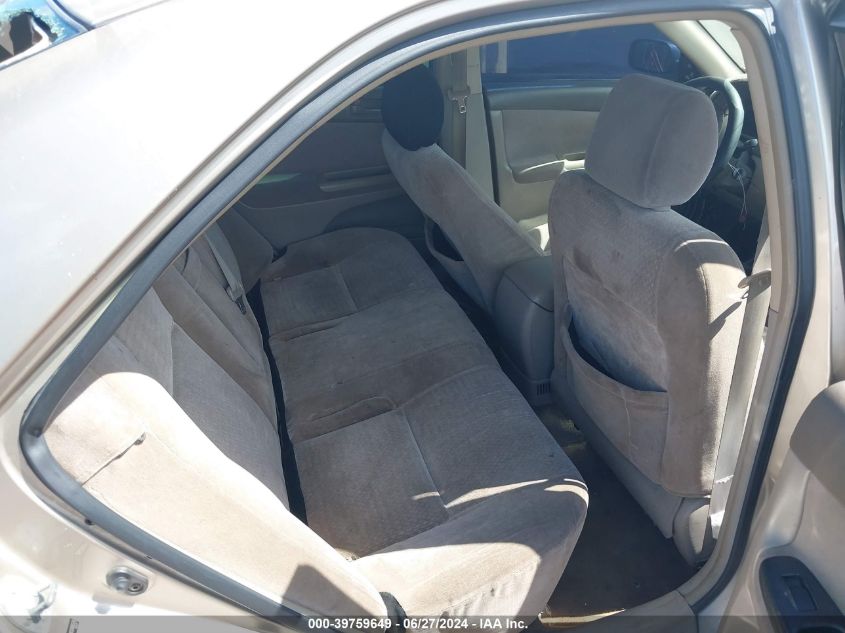 2004 Toyota Camry Le/Se/Std/Xle VIN: JTDBE32K140288076 Lot: 39759649