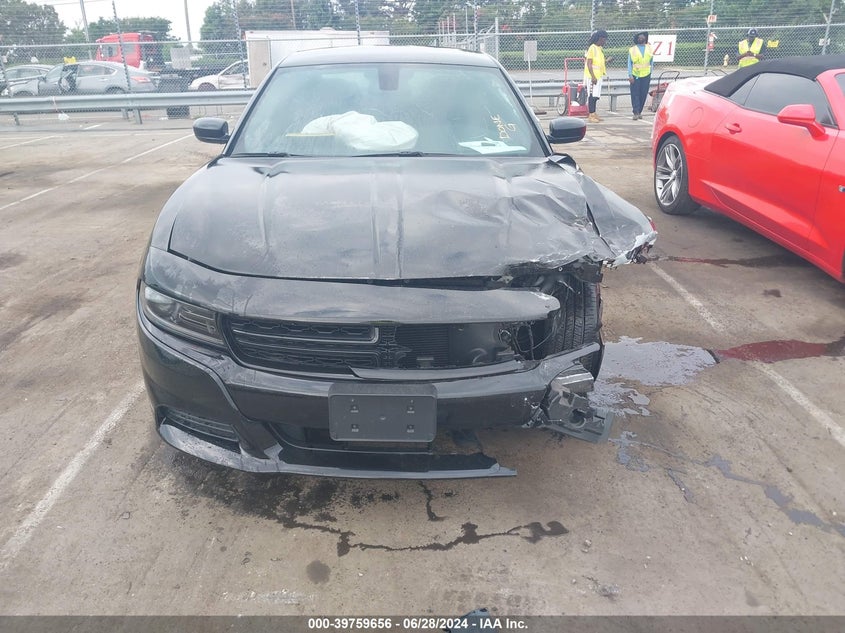 2022 Dodge Charger Police Rwd VIN: 2C3CDXATXNH109950 Lot: 39759656