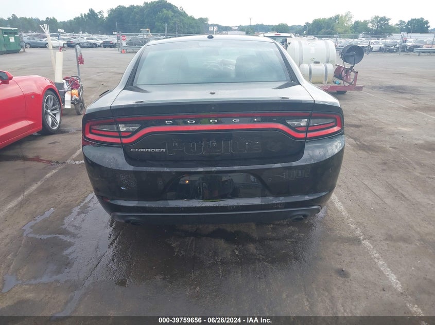 2022 Dodge Charger Police Rwd VIN: 2C3CDXATXNH109950 Lot: 39759656