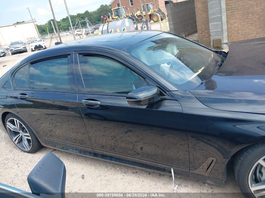 2016 BMW 750 Xi VIN: WBA7F2C59GG415946 Lot: 39759658