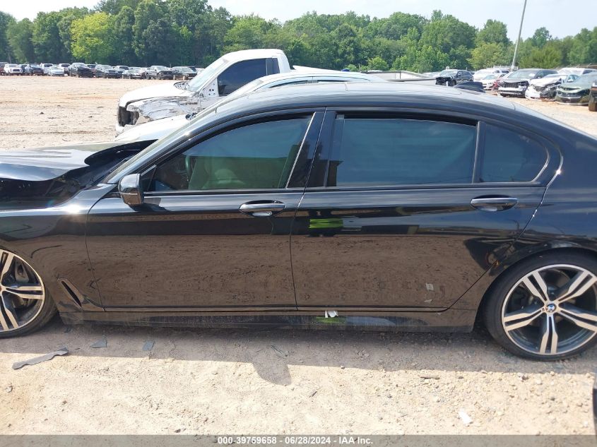 2016 BMW 750 Xi VIN: WBA7F2C59GG415946 Lot: 39759658