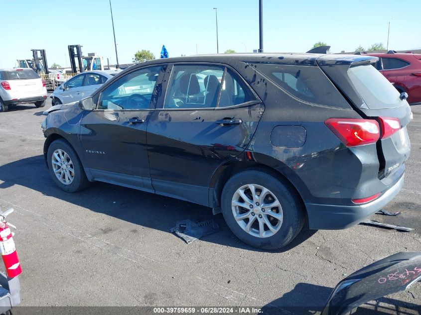 2018 Chevrolet Equinox Ls VIN: 2GNAXHEV3J6342237 Lot: 39759659