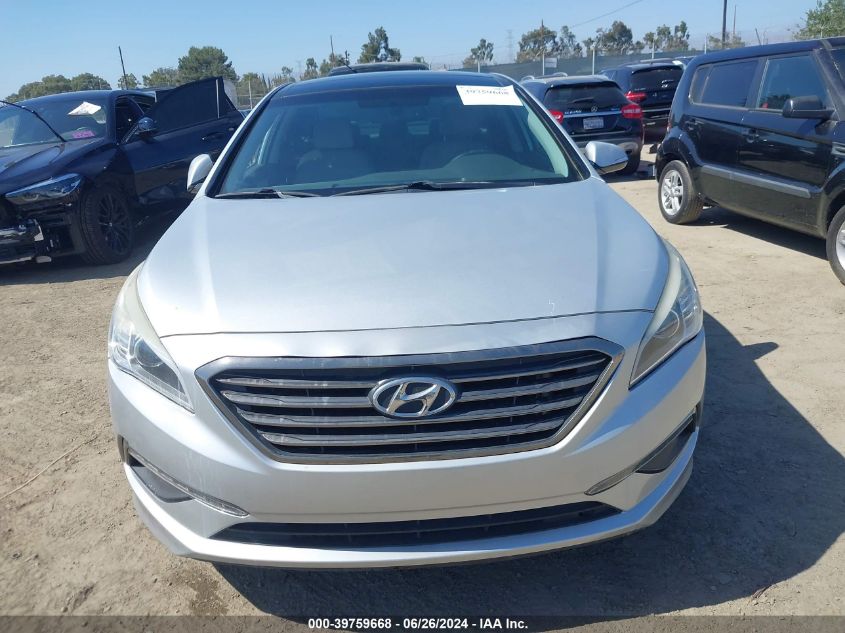 2015 Hyundai Sonata Limited VIN: 5NPE34AF9FH177911 Lot: 39759668